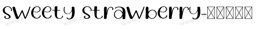 Sweety Strawberry字体转换